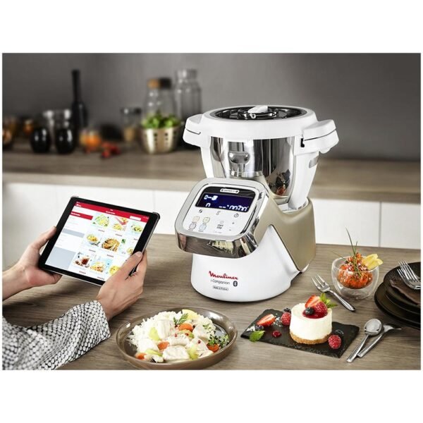 MOULINEX Multicooker HF900110 Capacità 4.5 L Potenza 1550 W Colore Bianco - immagine 3